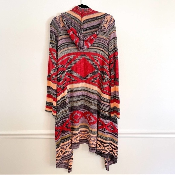 Y2K Vintage Mudd Southwestern Knit Sweater M - Picture 9 of 11